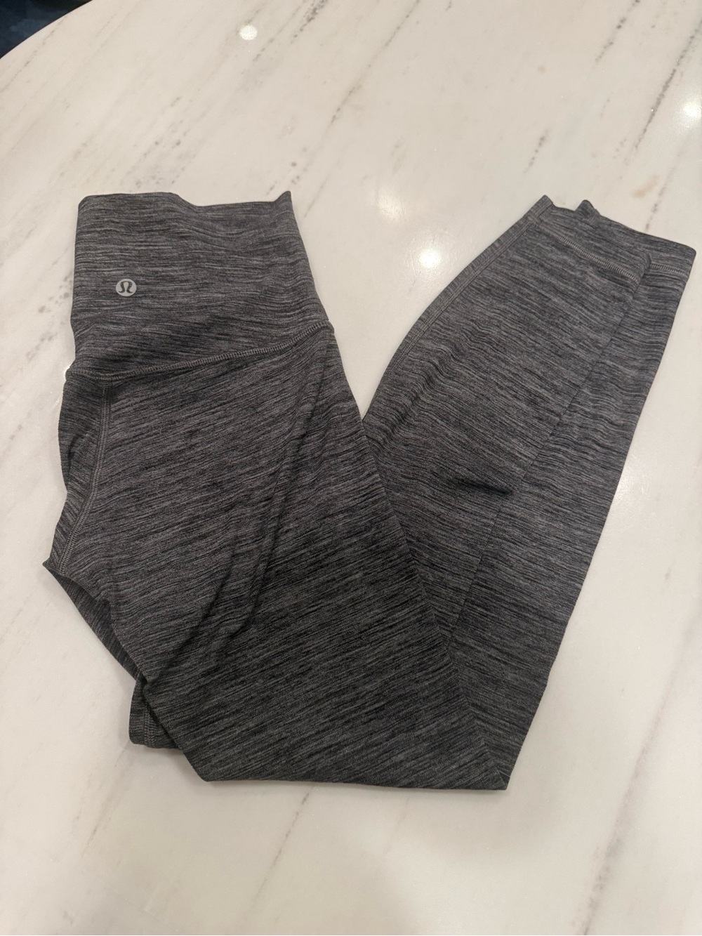 lululemon athletica Charcoal Heather High-Rise Leggings